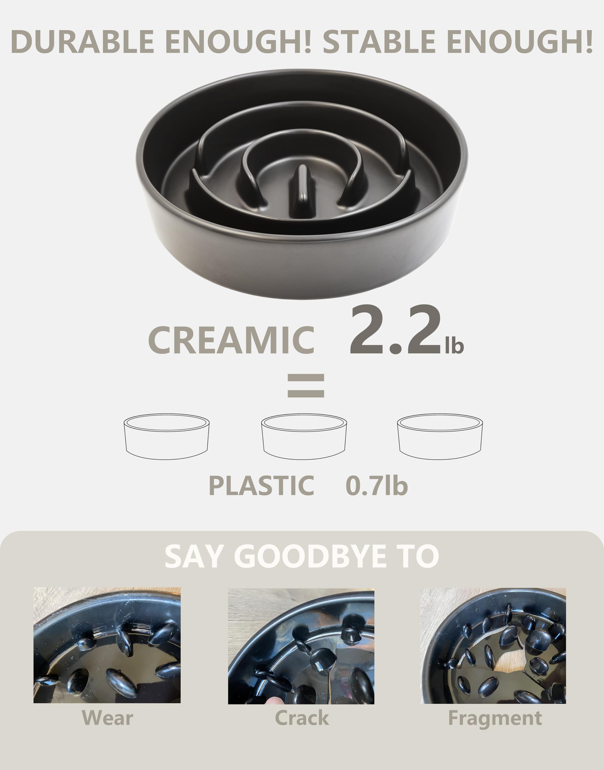 MOPANG dishwasher-safe ceramic bowl simplifies post-meal cleaning.