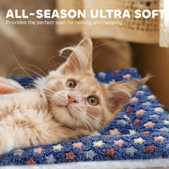 Mora Pets reversible fleece crate mat for versatile use.