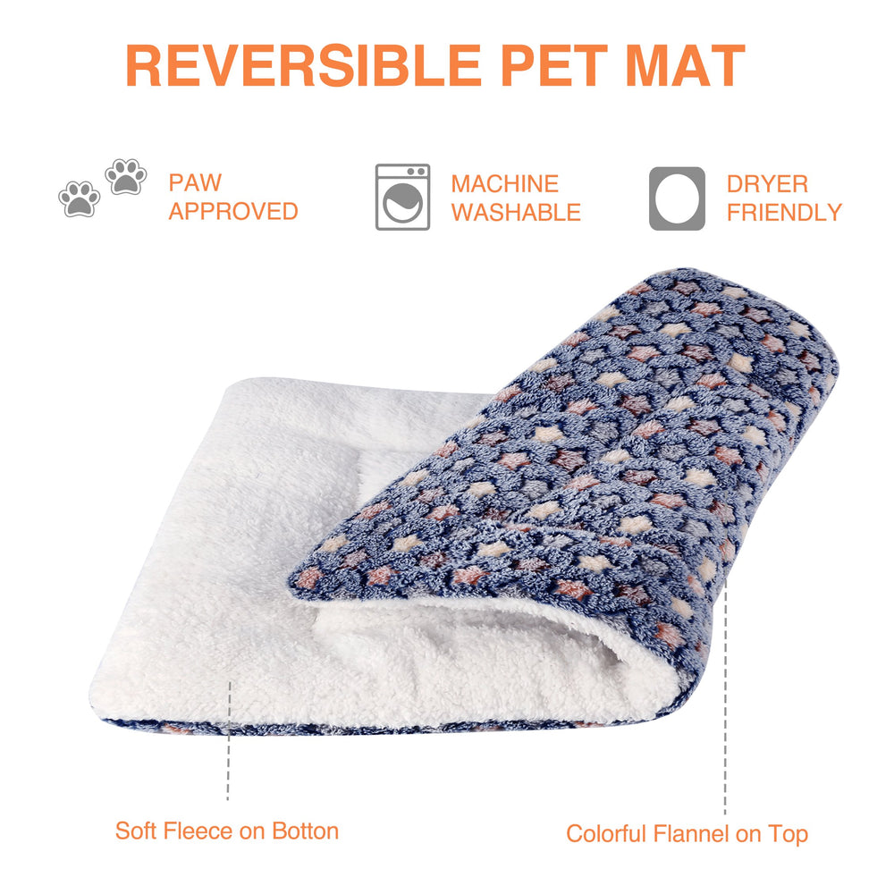 Mora Pets machine washable crate pad for easy cleaning.