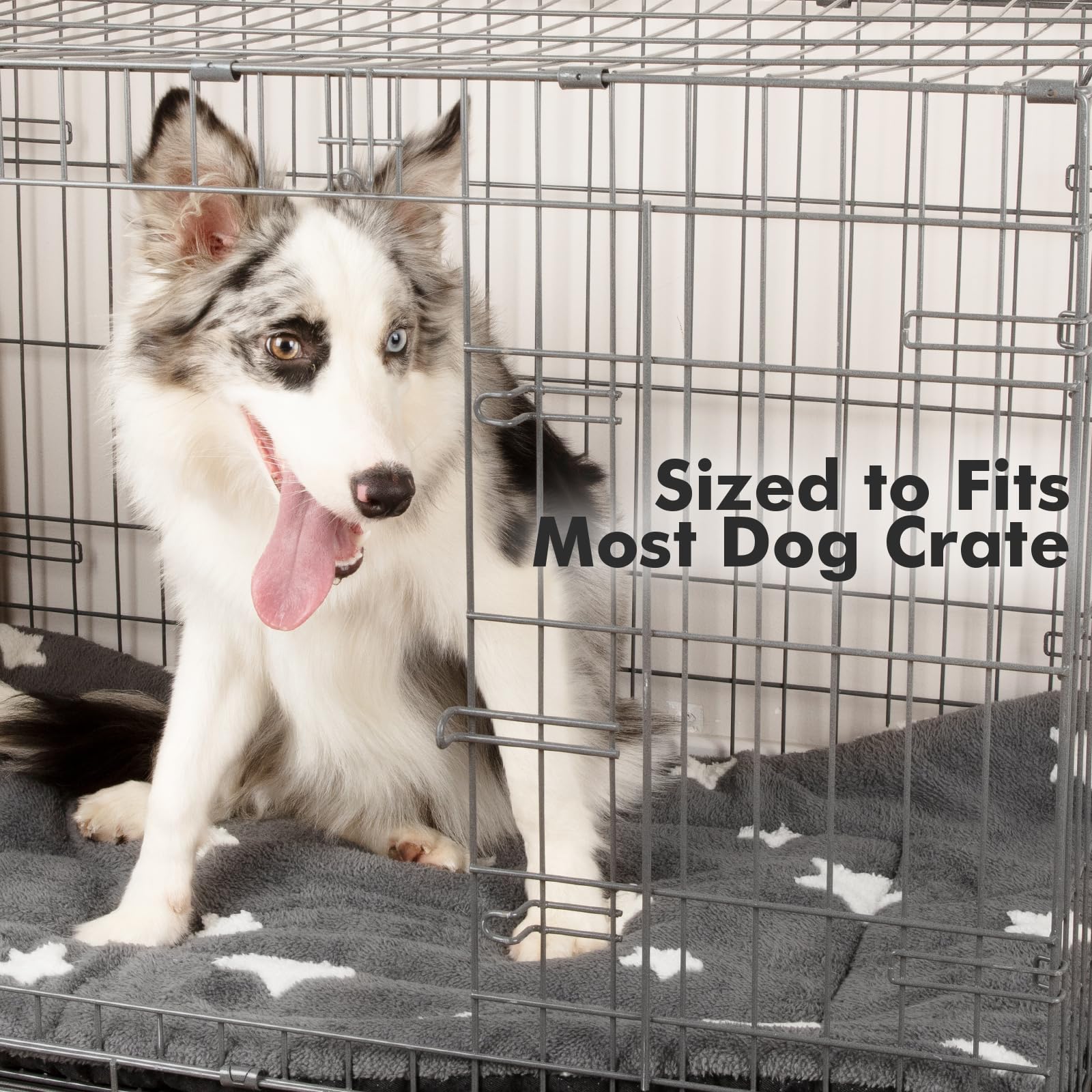 Mora Pets medium-size pad fits 30-inch kennels for dogs up to 40 lbs.