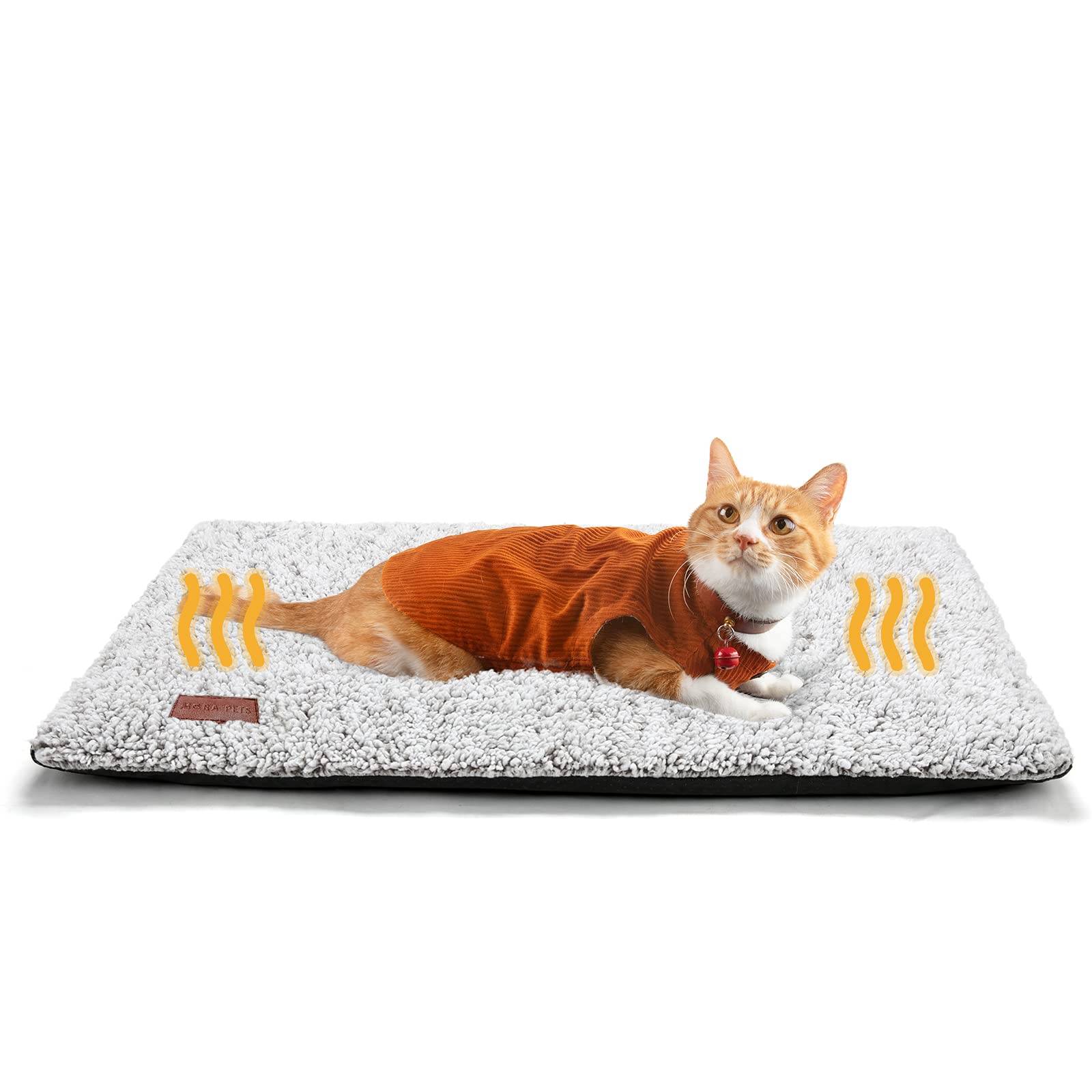 Mora Pets self-warming cat bed size 24x18 ready for kittens