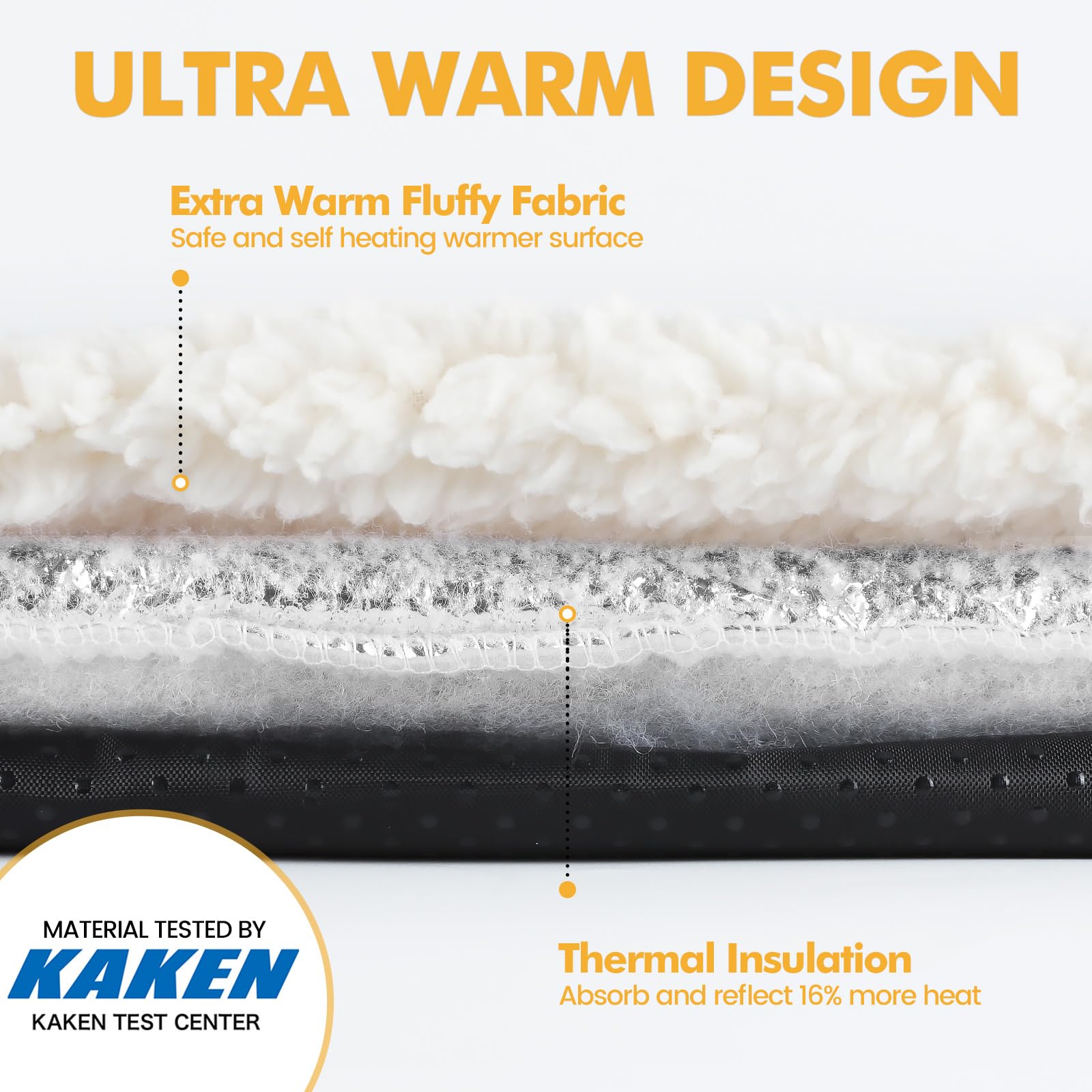 Mora Pets self-warming bed features ultra-soft fabric for quiet, restful naps