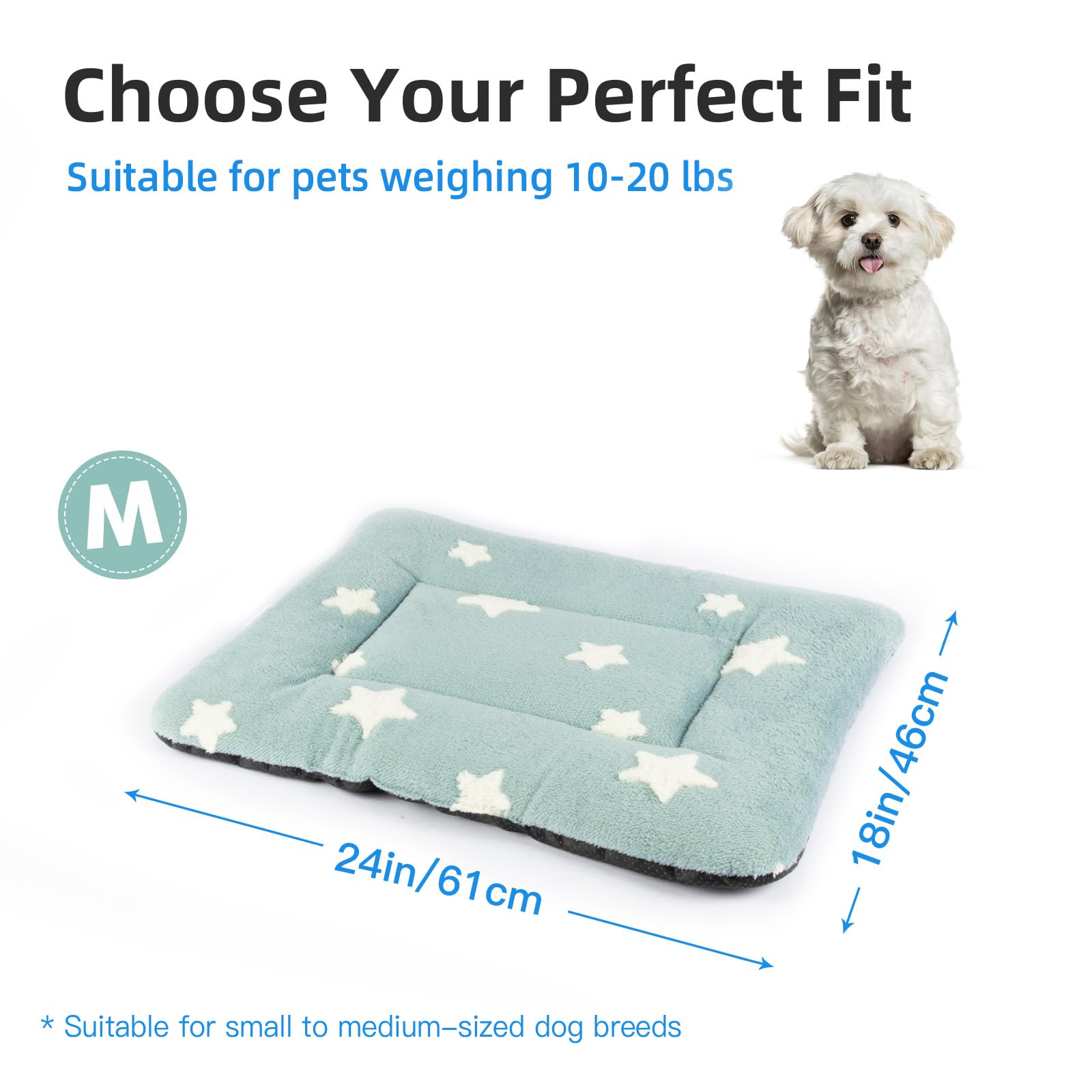 Mora Pets compact 24x18 bed supports easy entry for elderly or recovering pets.