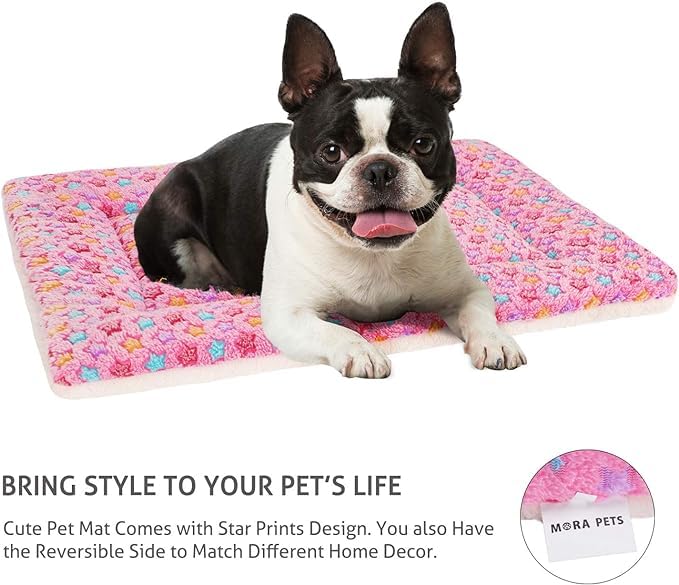 Mora Pets soft cotton padding provides extra comfort for pets.