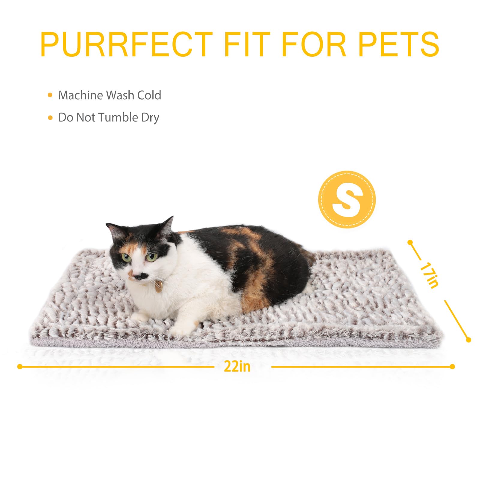 Mora Pets soft reversible sides cat bed for flexible comfort