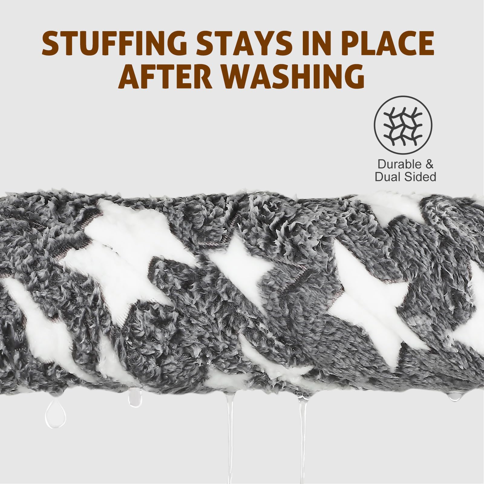 Mora Pets washable kennel mat in grey simplifies cleaning after travel