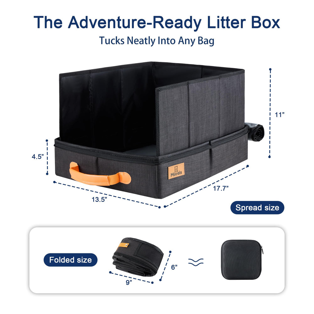Morais leakproof interior helps prevent spills during transit.