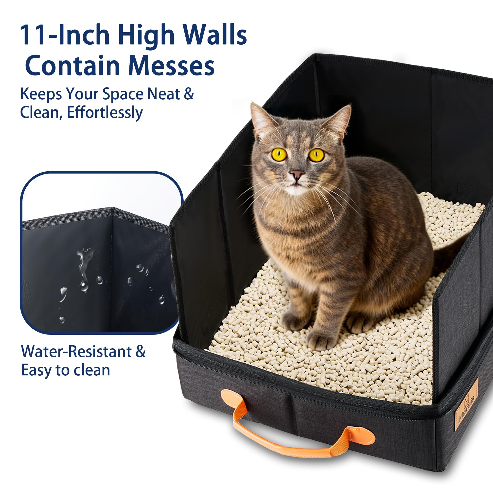 Morais large-capacity design suits multi-cat households on trips.