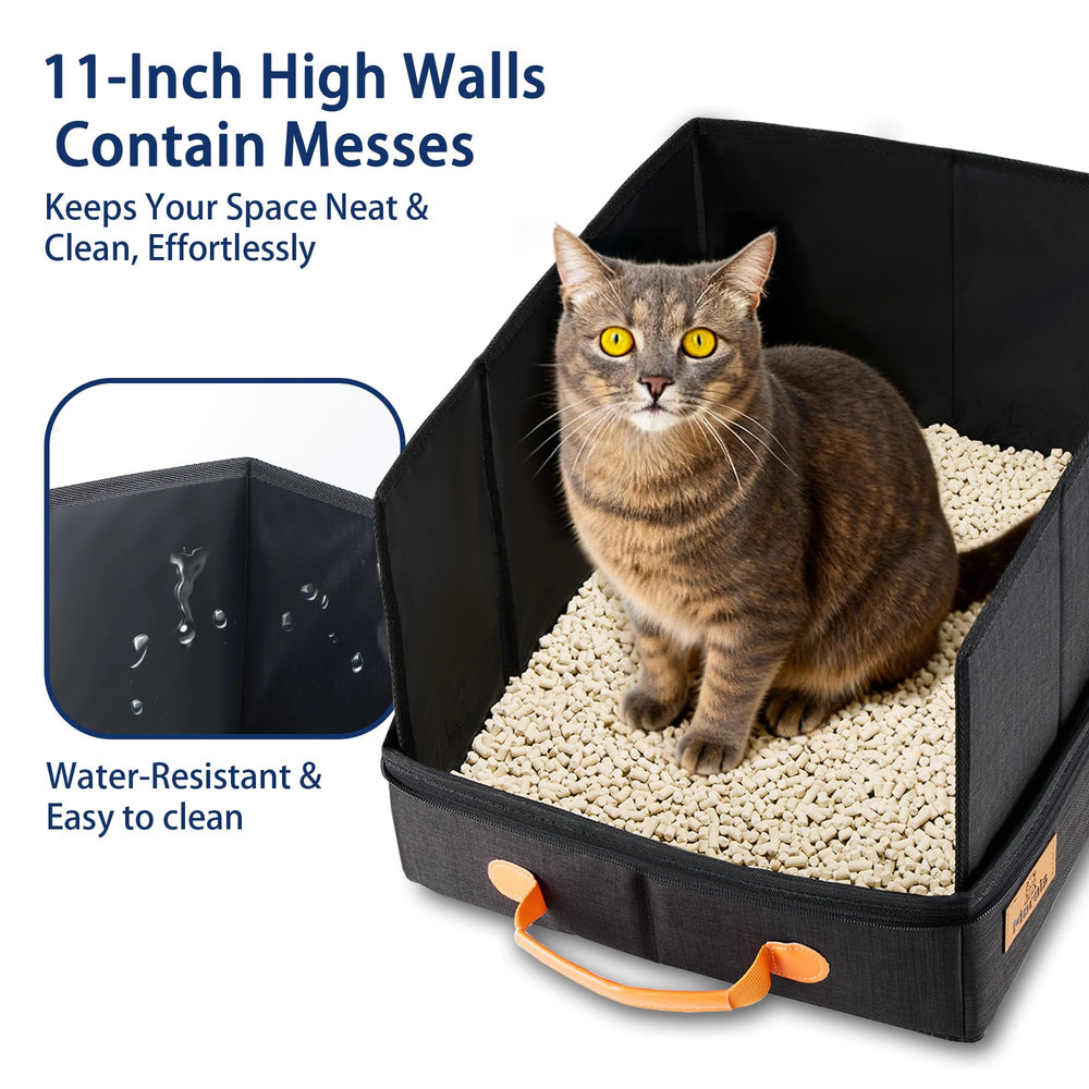 Morais large-capacity design suits multi-cat households on trips.