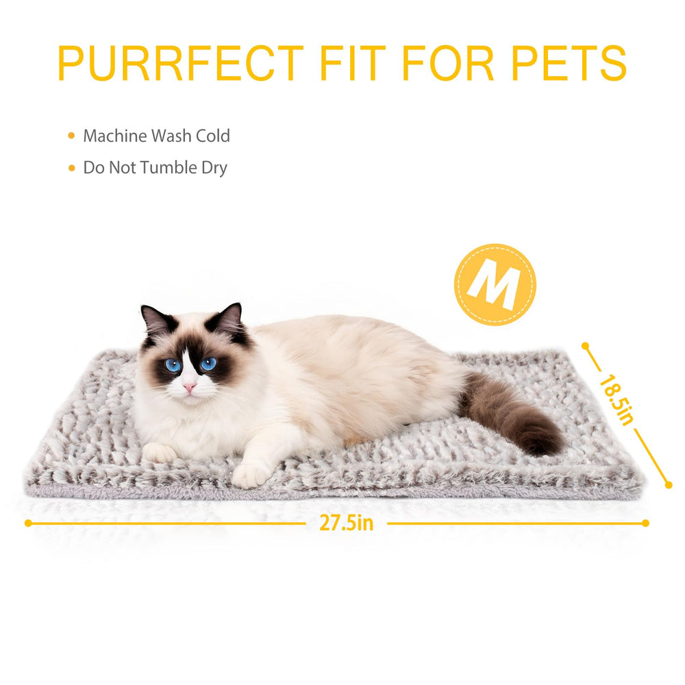 Mora Pets soft plush side delivers gentle warmth and comfort