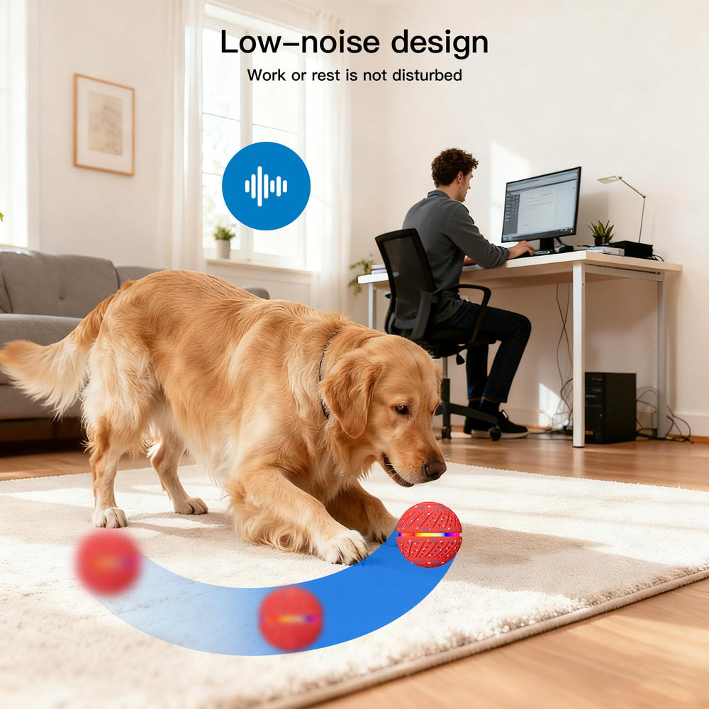 Morhandisn interactive ball makes a thoughtful gift for dog lovers.