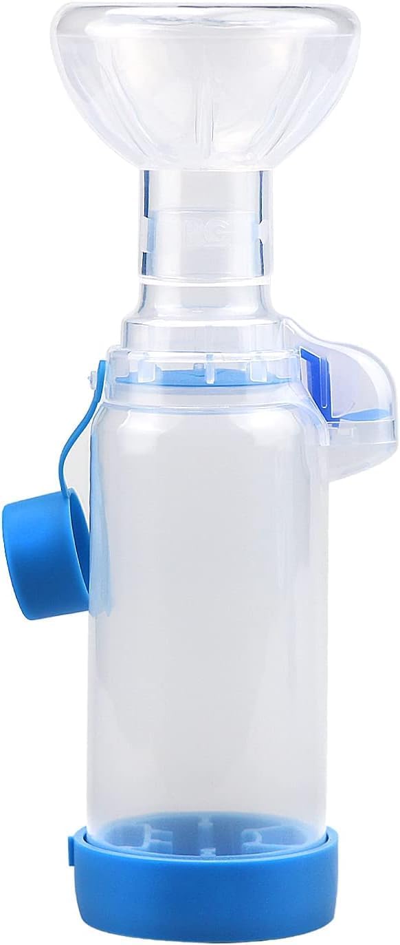 Moritas Pet portable inhaler spacer is light for travel to vet visits or outings.