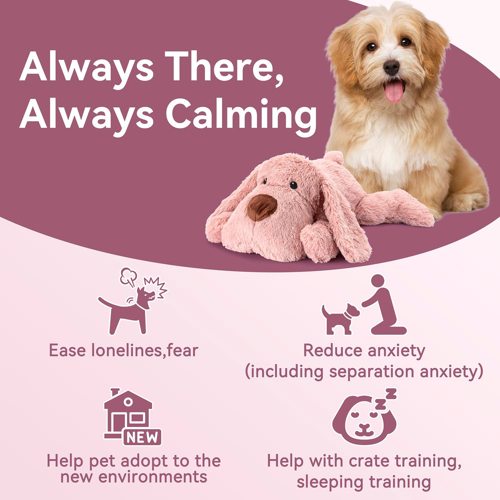 Moropaky Heartbeat Puppy Toy heartbeat module close-up highlighting lifelike rhythm