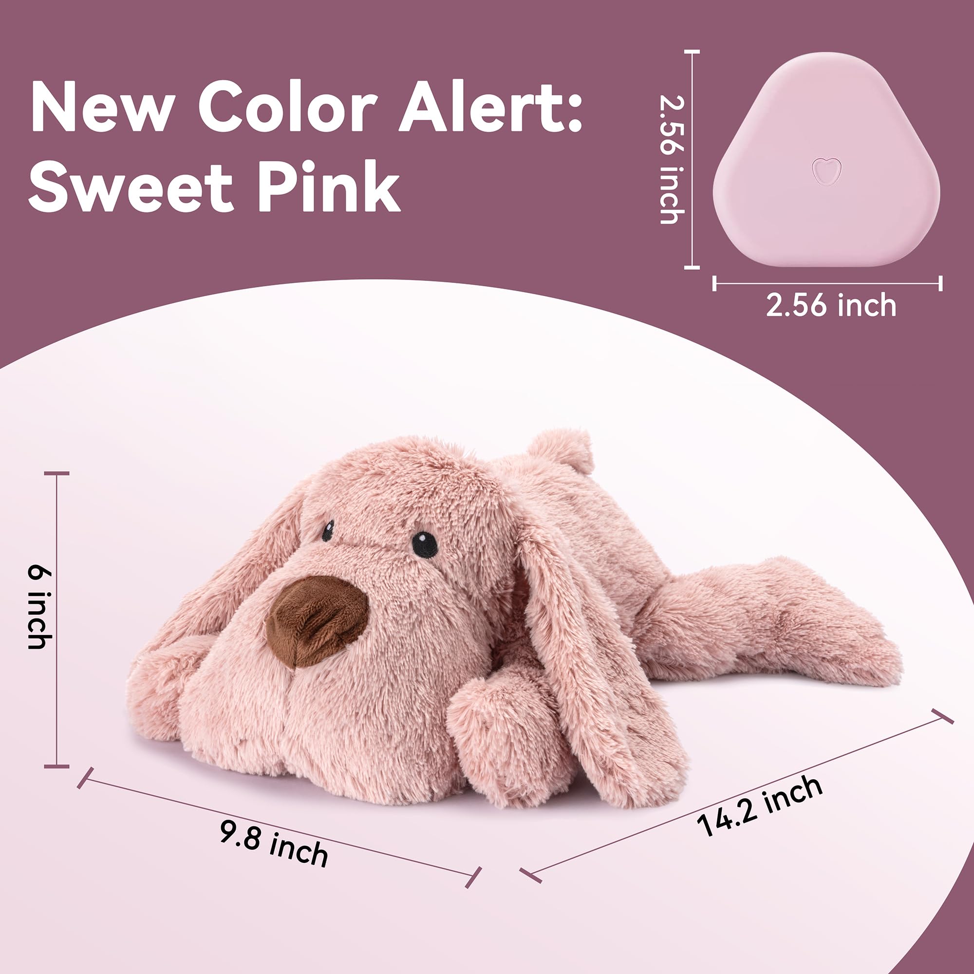 Moropaky Heartbeat Puppy Toy travel scenario as a constant companion