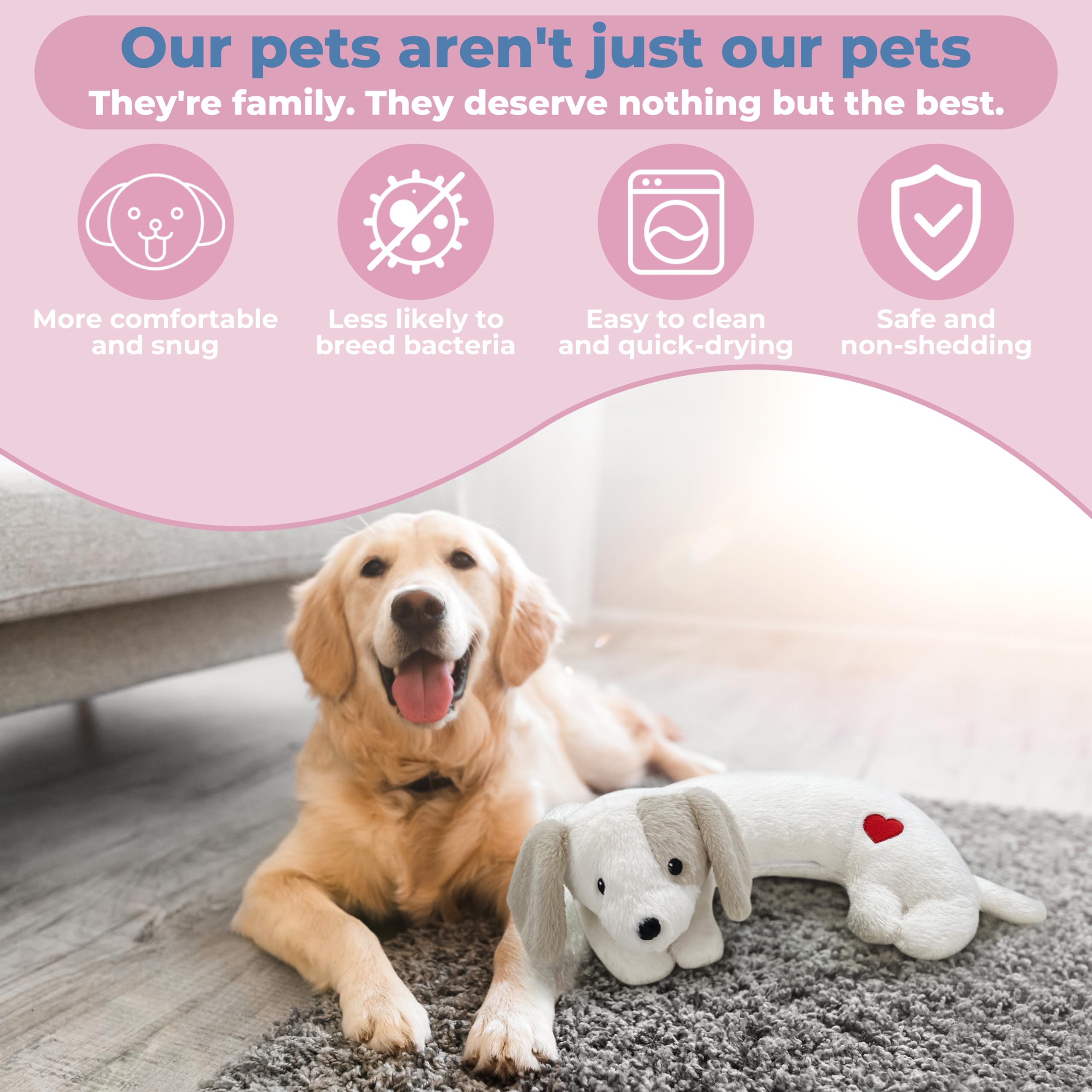 Moropaky Heartbeat Toy offers non-medicated comfort for dogs