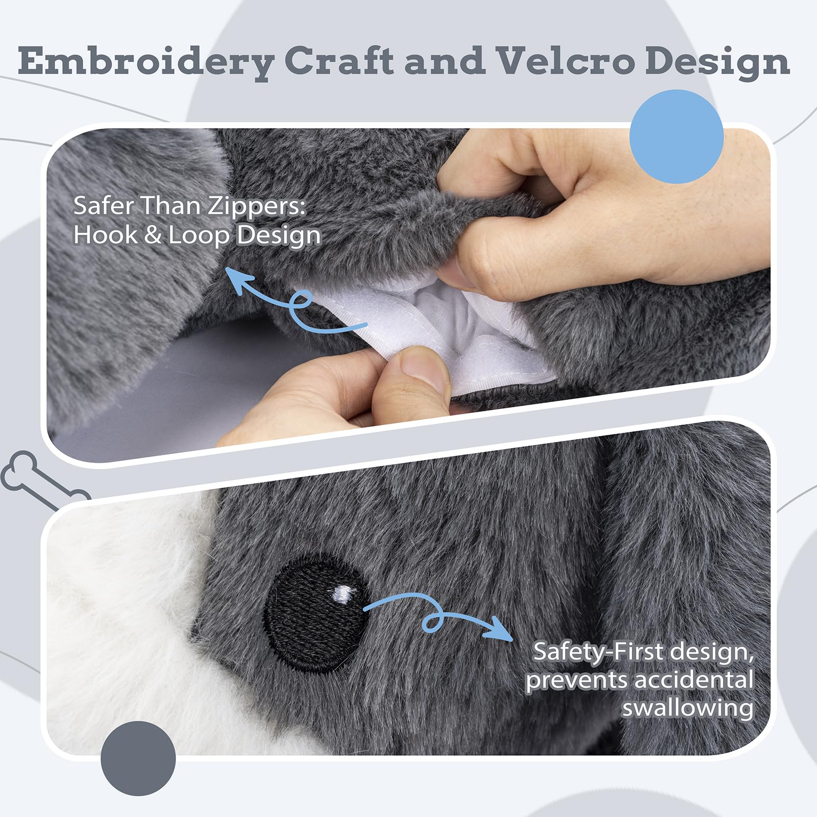 Moropaky heartbeat toy with puppy demonstrates soothing companionship and stress relief