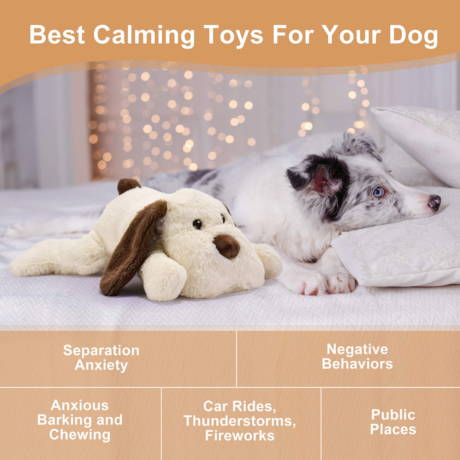 Moropaky puppy crate training scene highlights soothing companion