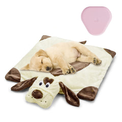 Moropaky Puppy Heartbeat Toy close-up of the heartbeat feature soothing anxious puppies