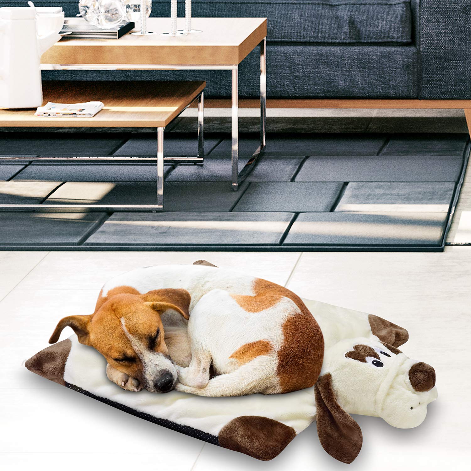 Moropaky Puppy Heartbeat Toy aids crate training with a comforting presence