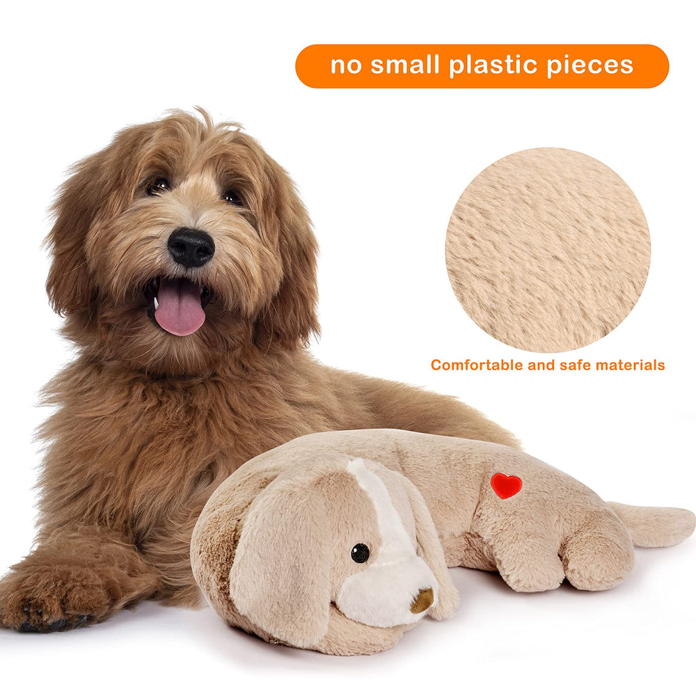 Moropaky puppy heartbeat toy crafted with safe plush material for young dogs