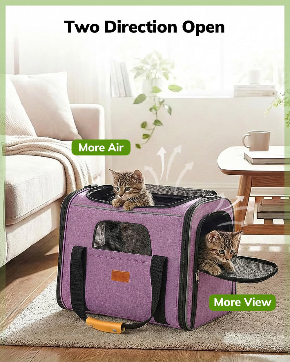 Morpilot cat carrier secure buckle ensuring safe closure during transport