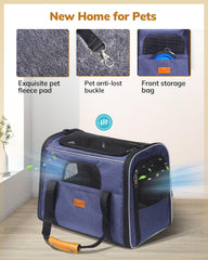Morpilot foldable bowl attached to collar for on-the-go hydration.