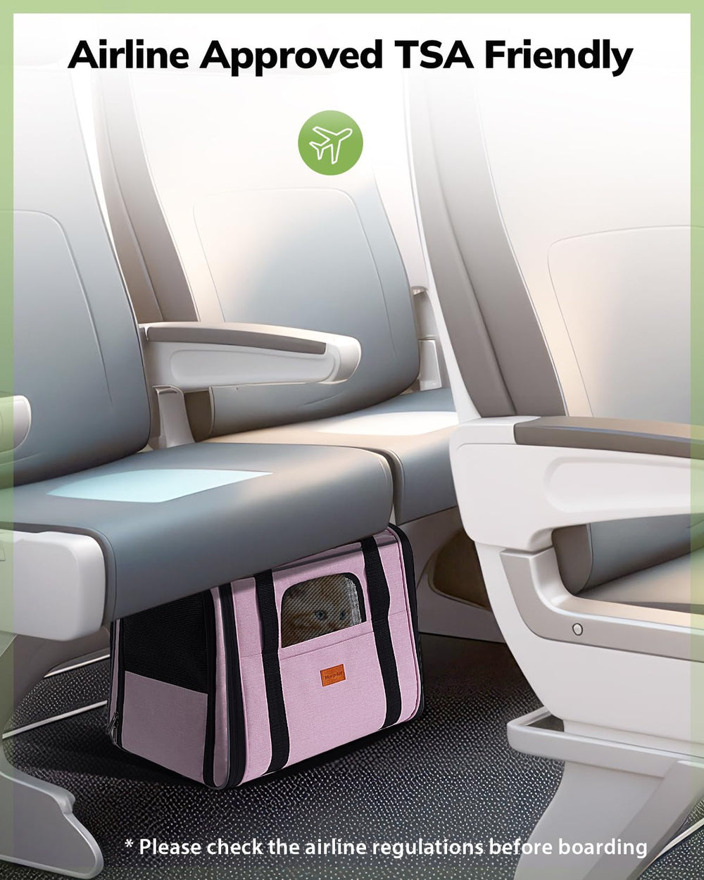 Morpilot travel-ready carrier compatible with car, train, and plane