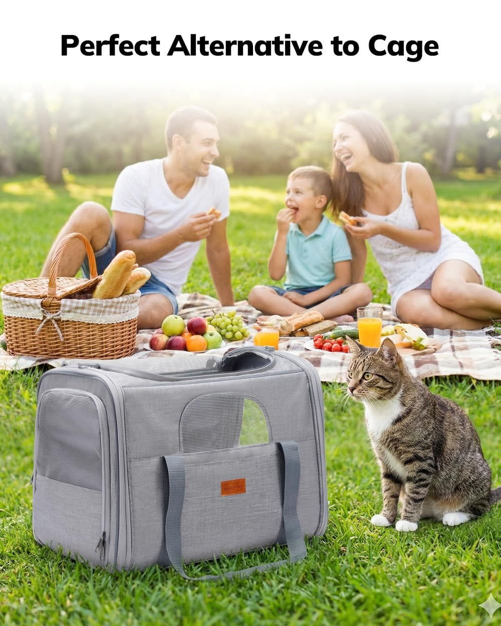 Morpilot travel carrier suitable for cars, trains, and planes