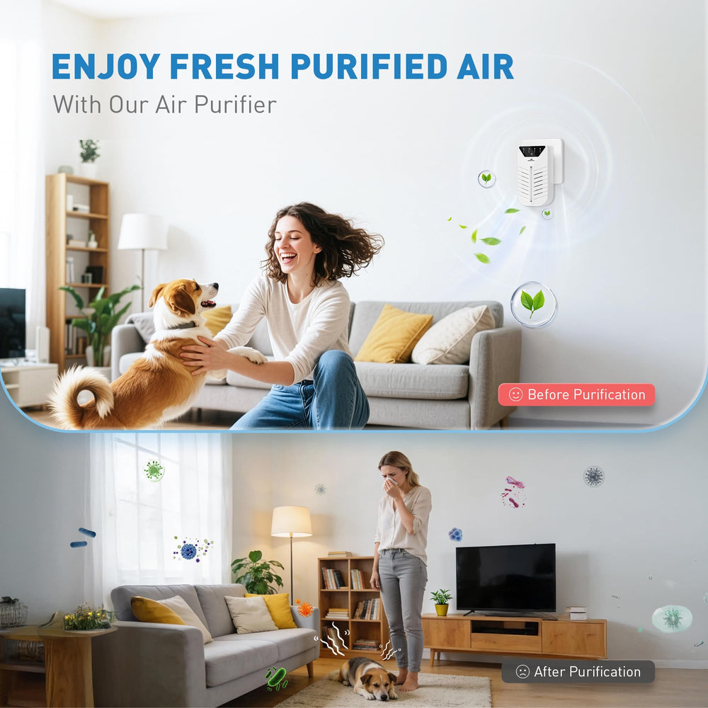 Morrerfresh wall-plug design for easy daily use.