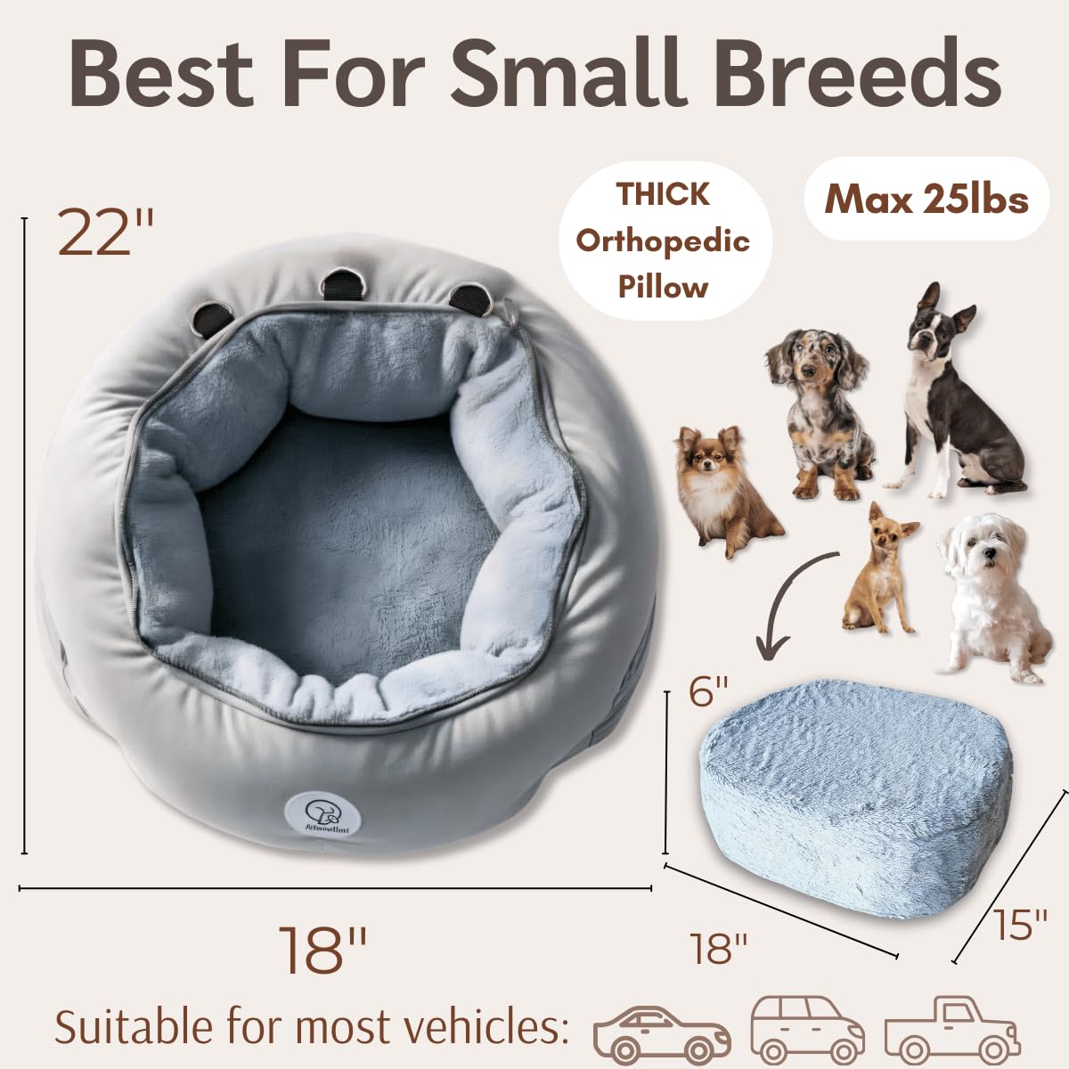 MORULINI car seat fits in cars, SUVs, and trucks for versatile travel.