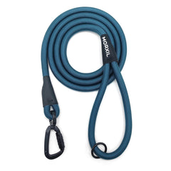 MORXIL auto-lock carabiner leash for secure one-handed attachment during walks.