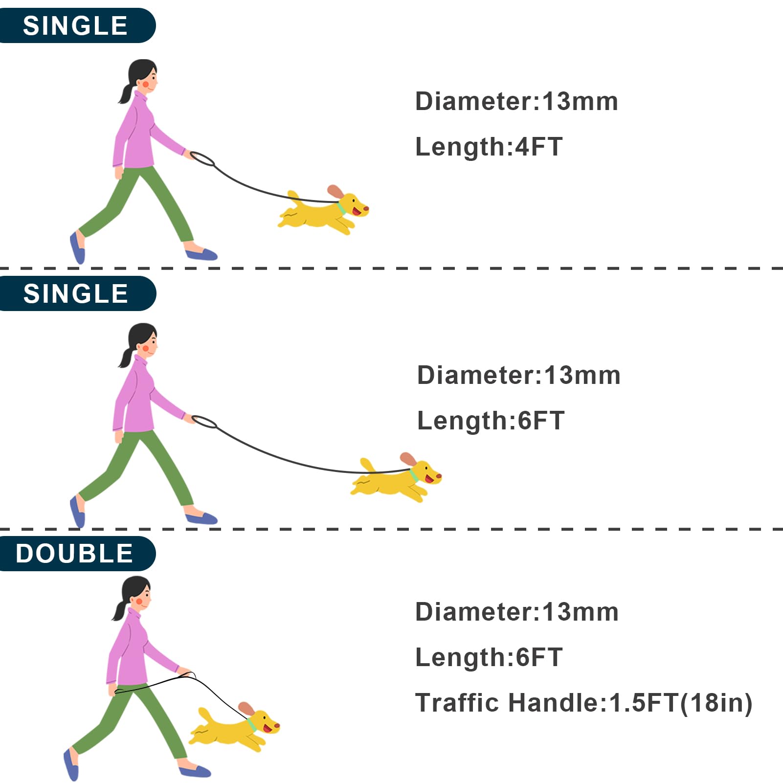 MORXIL leash supports everyday outings with reliable control and comfort.