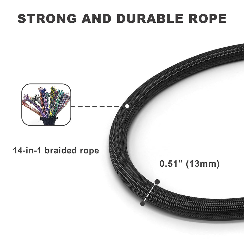 Sturdy stitching on the MORXIL leash enhances overall strength.