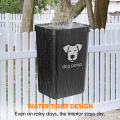 Moryimi trash can with bag dispenser simplifies daily cleanup outdoors.