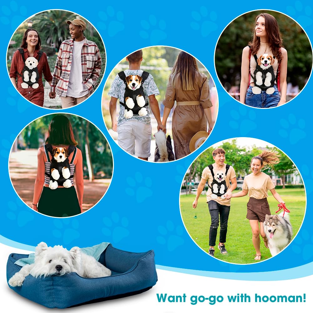 Mosago photo-friendly carrier keeps your pet visible for memories.