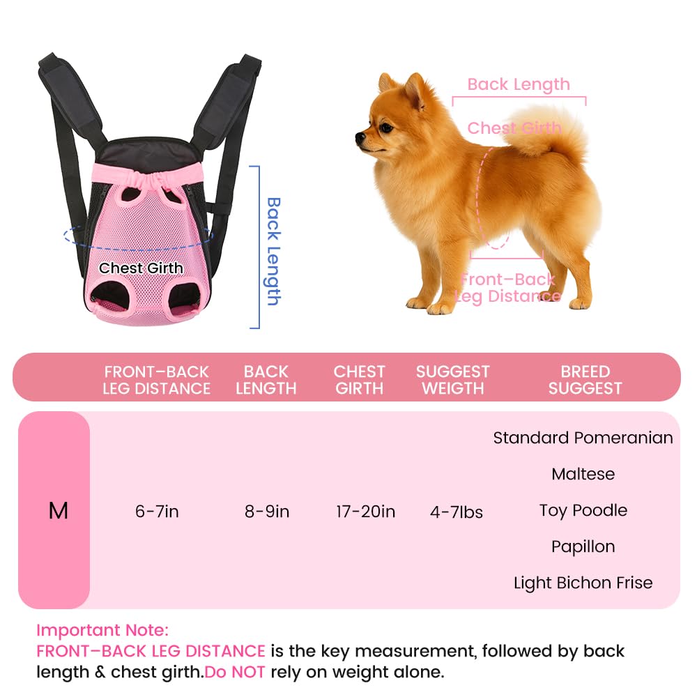 Mosago dog backpack on the side shows convenient wear for everyday walks.
