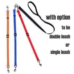 MoSANY adjustable leash lengths show 21-34 inch range for versatile control.