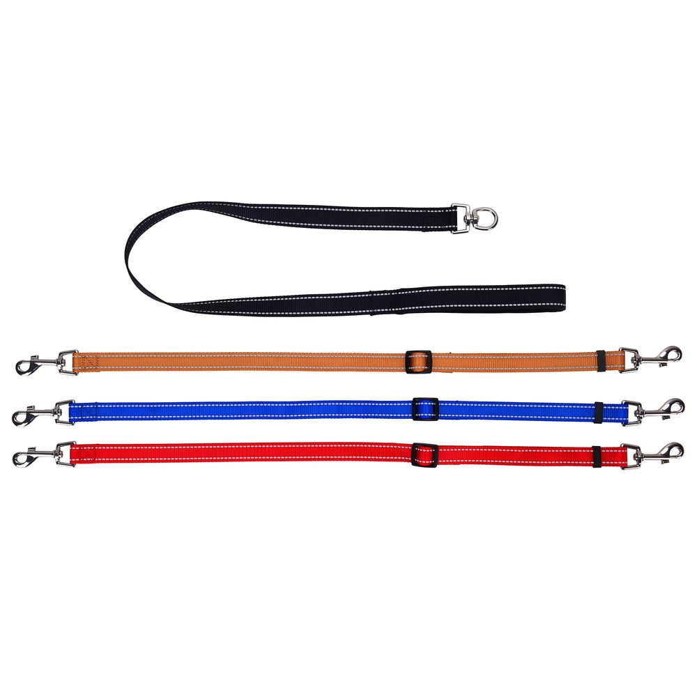 MoSANY detachable leash connectors allow quick switching between configurations.