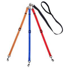 MoSANY three-in-one leash main unit for easy multi-dog walks.