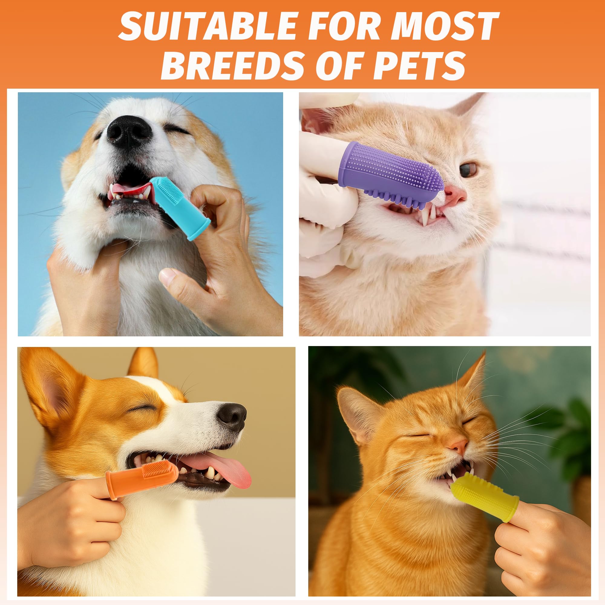 MOSIOBERDAVIAN durable silicone material for safe long-lasting brushing