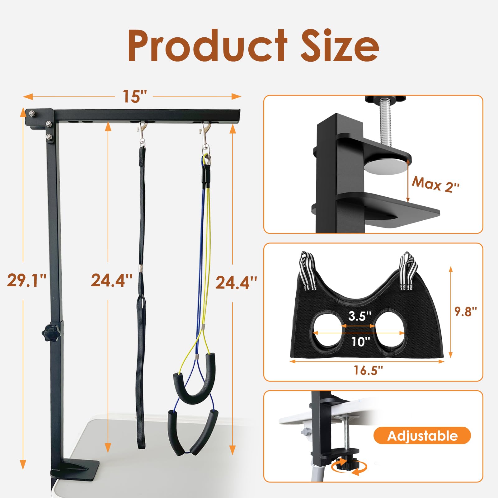 Mot Ycse dog grooming session setup designed for efficient home care