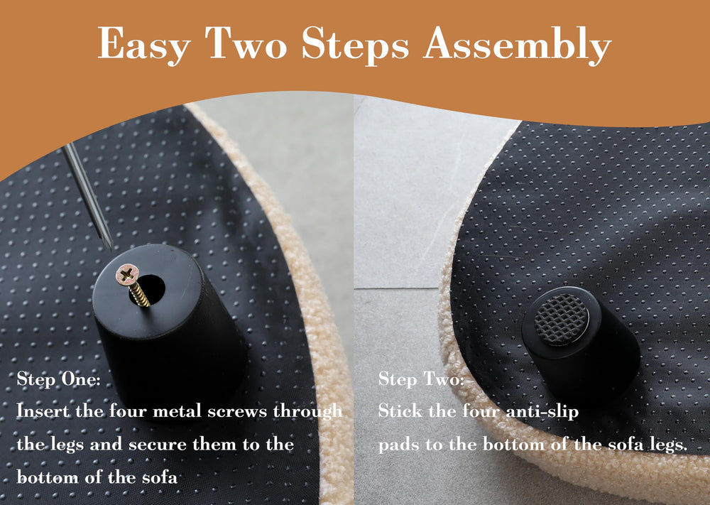 MottPawer 2-step assembly enables fast setup for quick lounging and scratching.