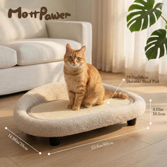 MottPawer replacement sisal pad, easy swap keeps scratching surfaces fresh.