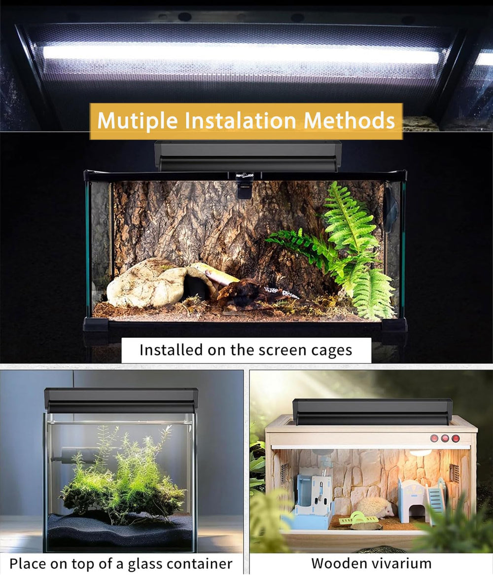 MouMouPurr T5 UVB 12-inch length suited for small terrariums