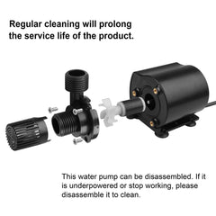 MOUNTAIN_ARK DC-12V submersible pump power dial, easy tuning without tools.