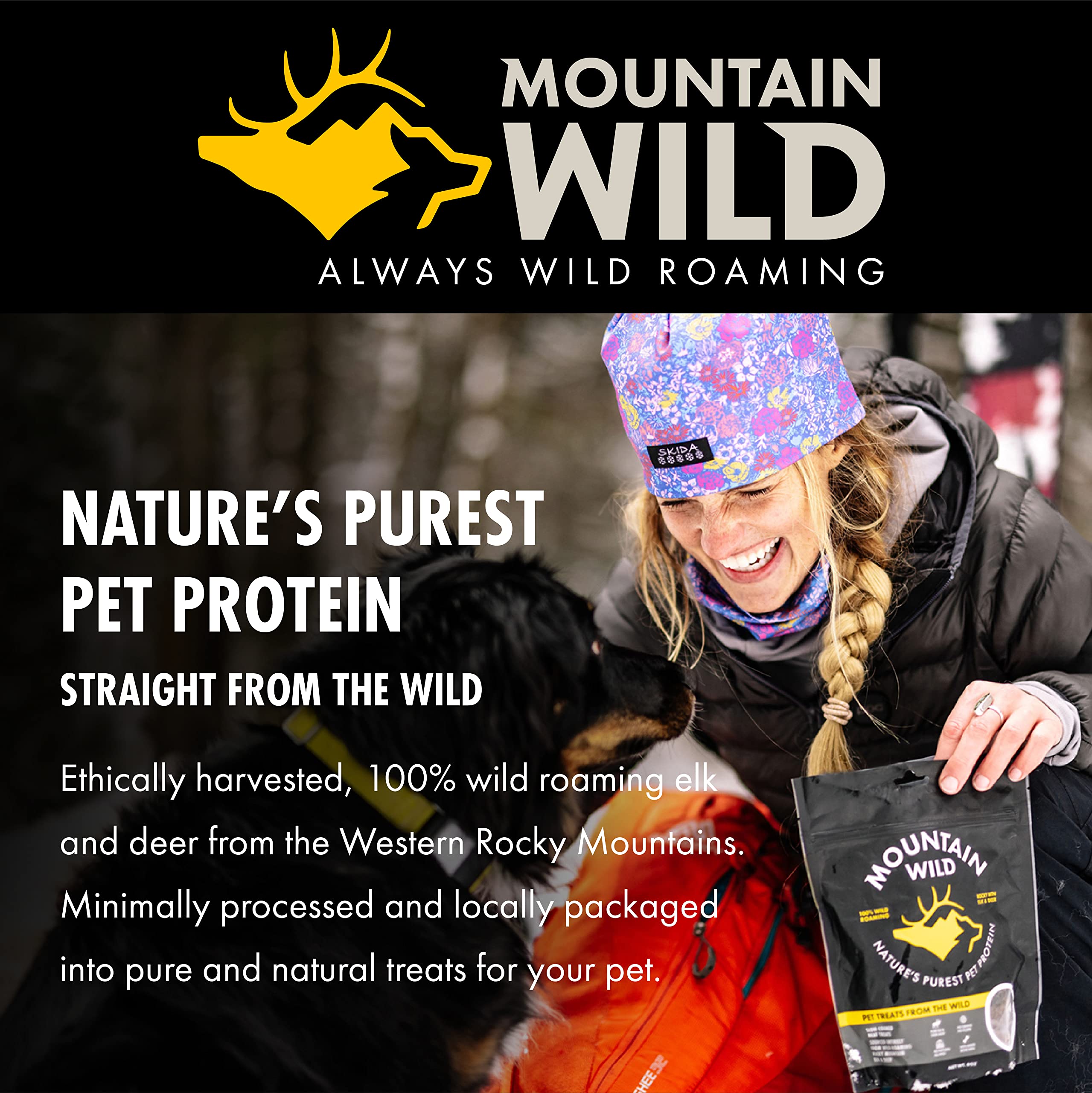 MOUNTAIN WILD 8-calorie jerky square ready for training