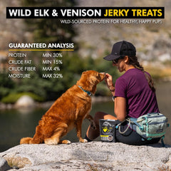 MOUNTAIN WILD elk and deer meat ingredients with calcium for joints