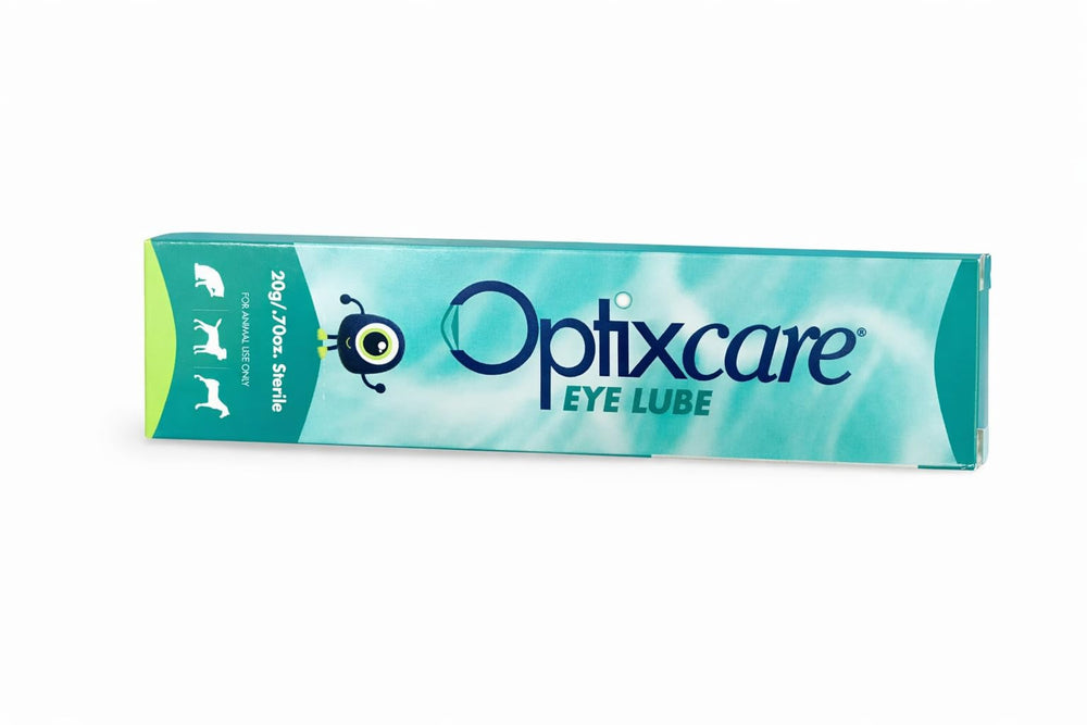 MOYLEAF Aventix Eye Lube sterile-tube label closeup for hygiene