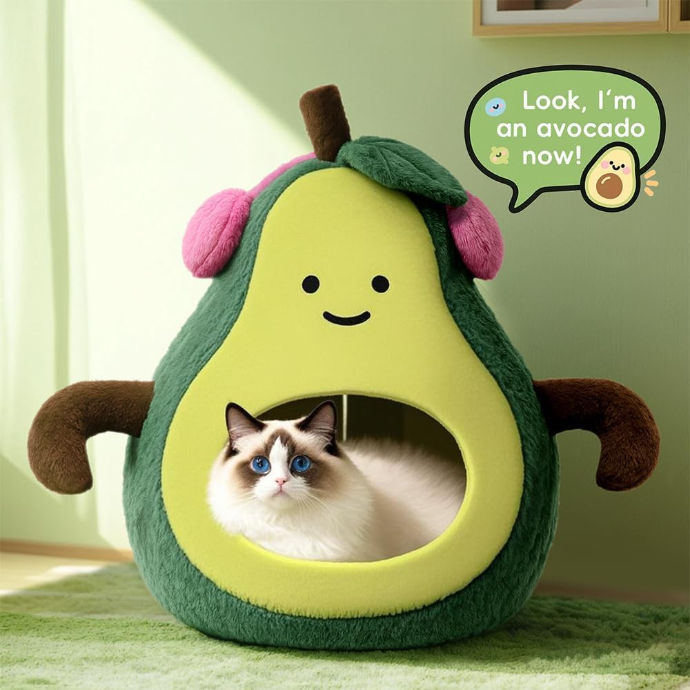 MOYMO bed includes three stickers for personalized feline home