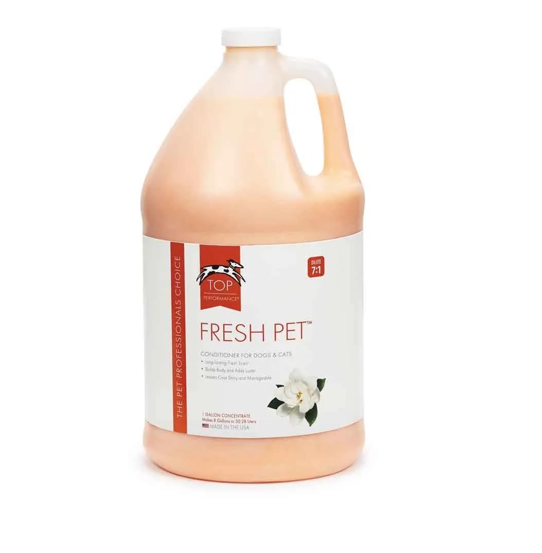 MPP Dog Grooming Pro shampoo gallon packaging suited for salons.